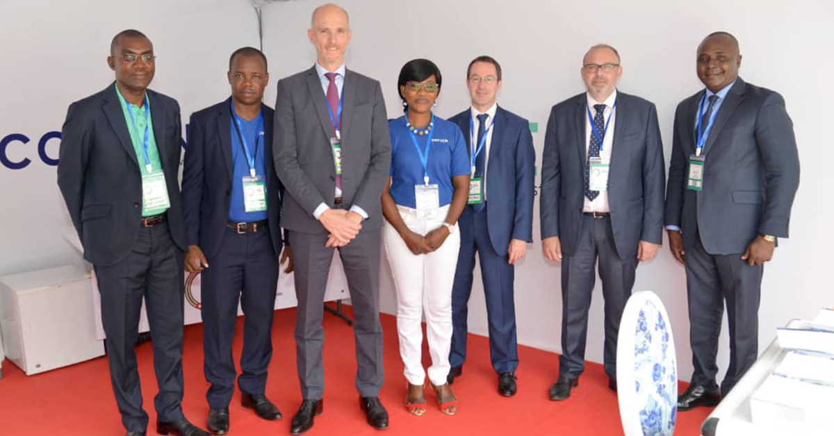 Cotecna在Togo  - 欧盟经济论坛上的团队